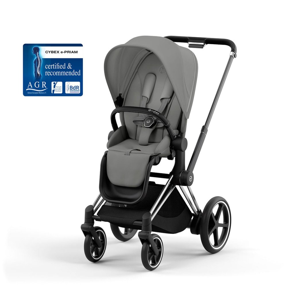CYBEX e-Priam Pushchair - Mirage Grey – Bambinista