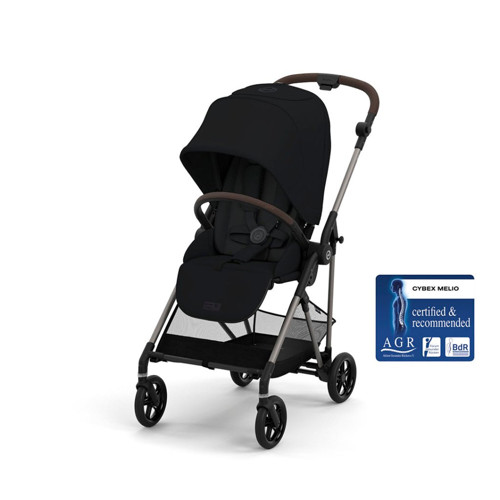 CYBEX Melio Pushchair - Magic Black (2024 New Generation) – Bambinista