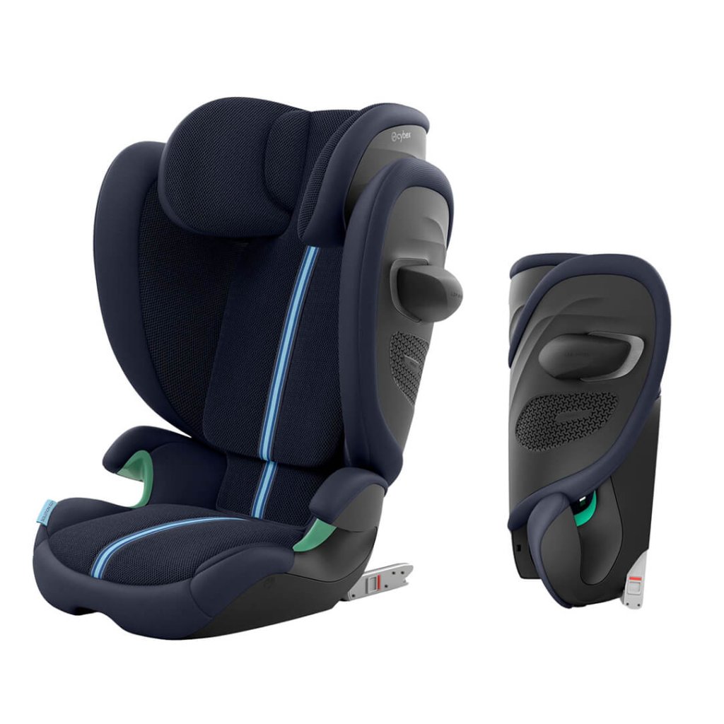 CYBEX SOLUTION G2 I-FIX PLUS Foldable Car Seat - Ocean Blue