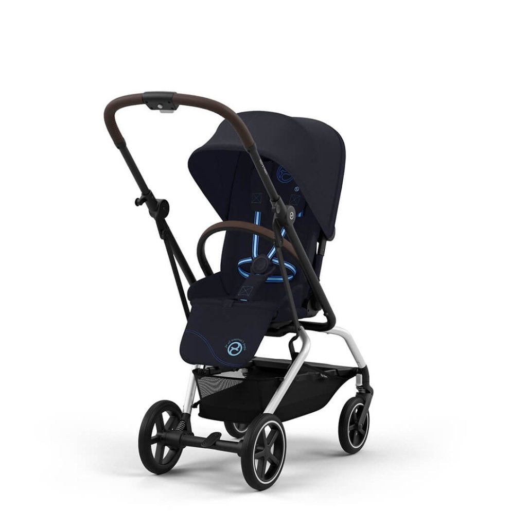 cybex travel stroller CYBEX Eezy S Twist+2 Compact Travel Pushchair With Silver Frame