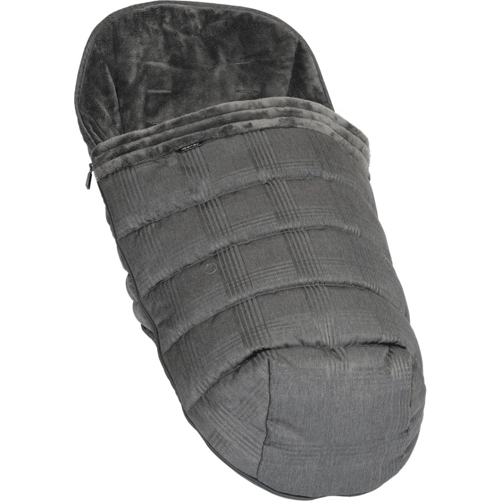 Footmuff Icandy Duo ICANDY Peach Duo Pod Footmuff/Liner Dark Grey
