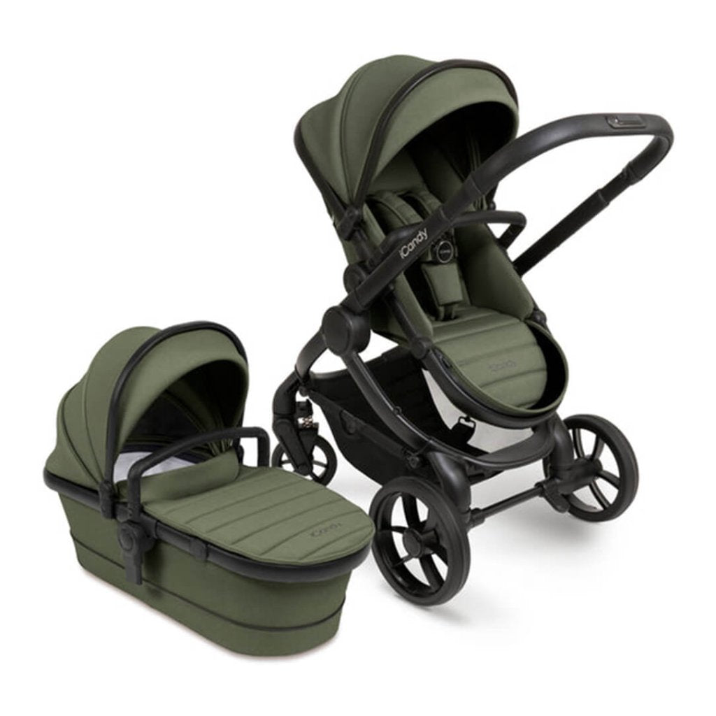 ICANDY Peach Pushchair and Carrycot Combo Set Ivy – Bambinista