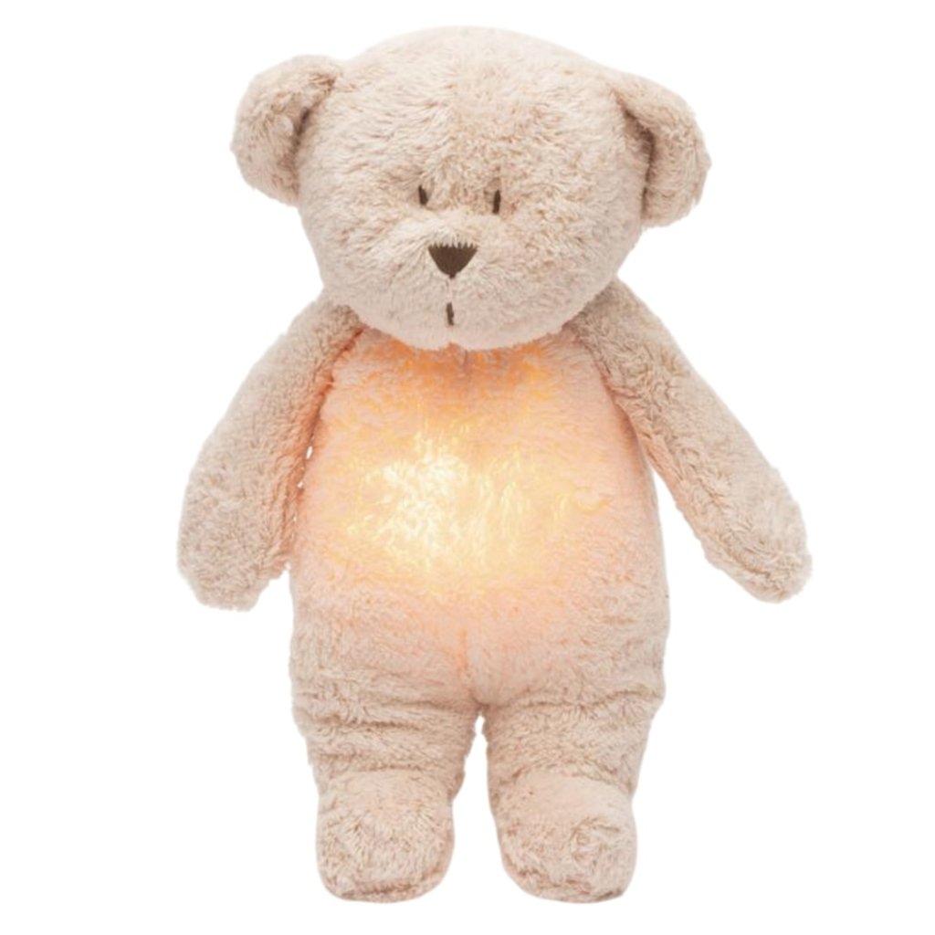 MOONIE Organic Humming Bear Nightlight - Rose 2.0 – Bambinista