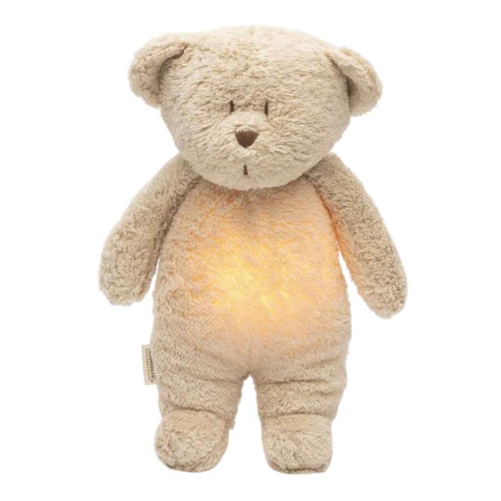 MOONIE 2.0 - Sand The Organic Humming Bear with Lamp – Bambinista