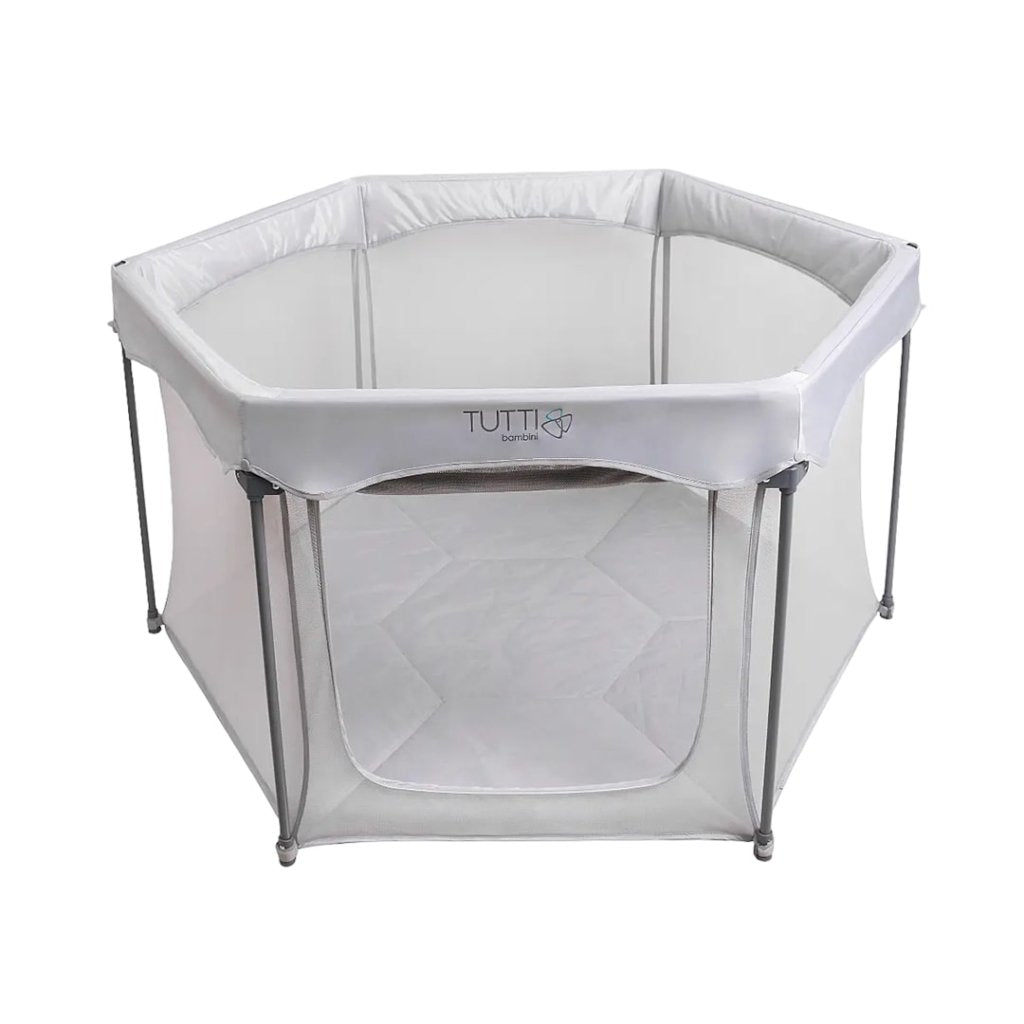 TUTTI BAMBINI Hexa Playpen Grey – Bambinista