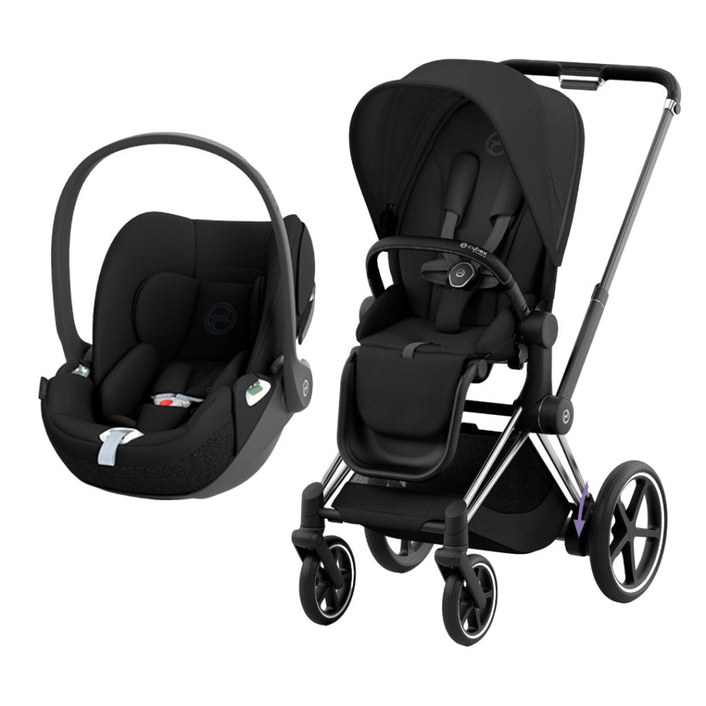 cybex e priam black CYBEX e-Priam Travel System