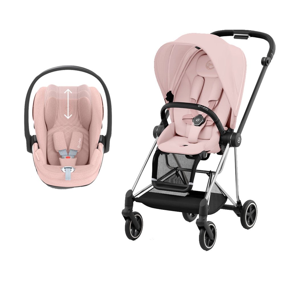CYBEX MIOS Travel System - Peach Pink – Bambinista