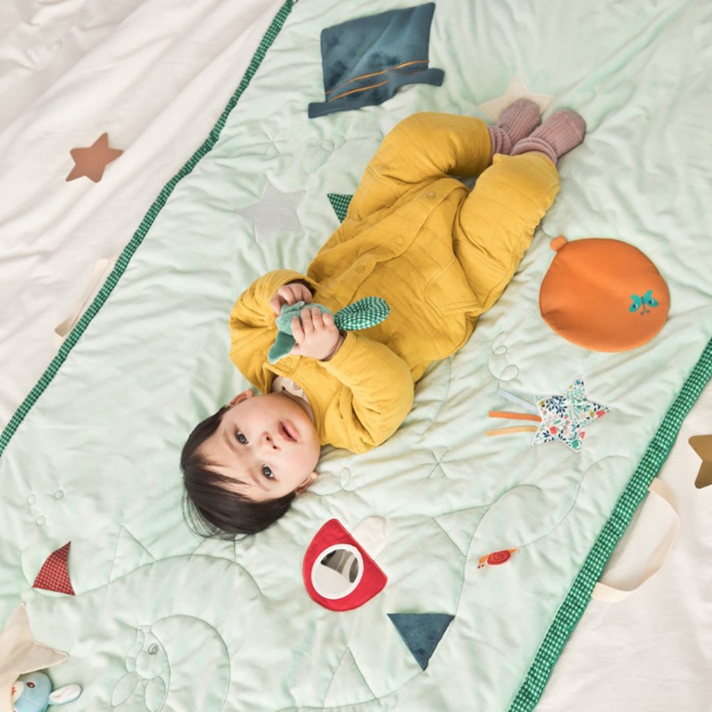 Bambinista-LILLIPUTIENS-Toys-LILLIPUTIENS Joe 2 In 1 Playmat And Sleeping Mat