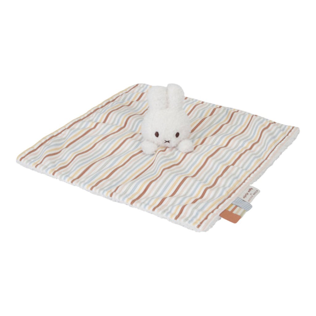 Bambinista-LITTLE DUTCH-Toys-LITTLE DUTCH Miffy Cuddle Cloth - Vintage Sunny Stripes