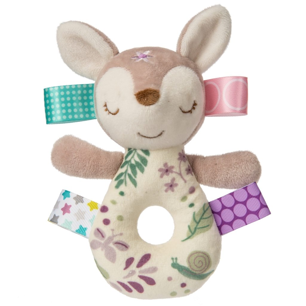 MARY MEYER Taggies Flora Fawn Rattle 6 Bambinista
