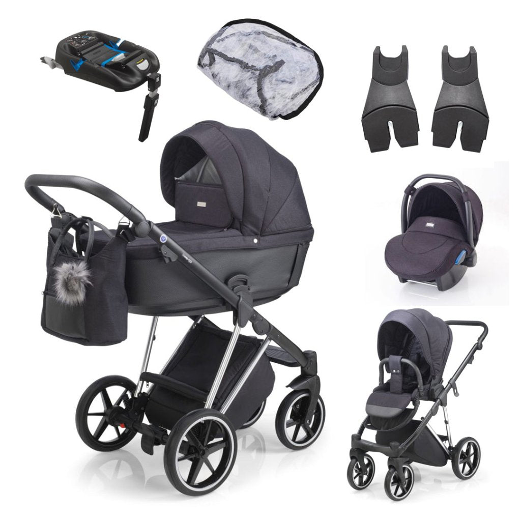 MEE GO Milano Plus Travel System with Matching Car Seat ISOFIX