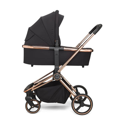 Bambinista-MEE-GO-Travel-MEE-GO Pure Pushchair with Carrycot & Accessories - Dusty Rose
