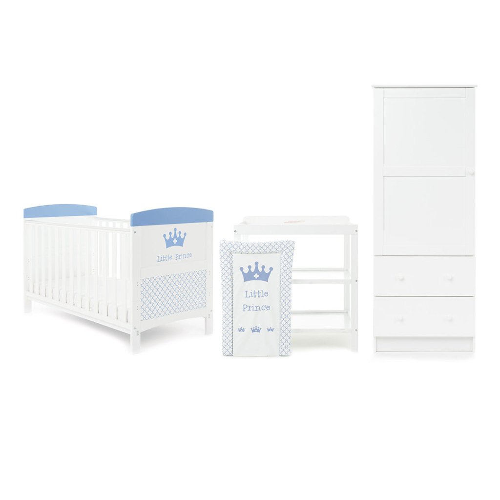 OBABY Grace Inspire 3 Piece Room Set Little Prince Bambinista
