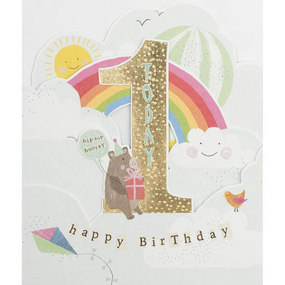Bambinista-PAPERLINK-Gift Cards-PAPERLINK 1st Birthday Hopscotch Card