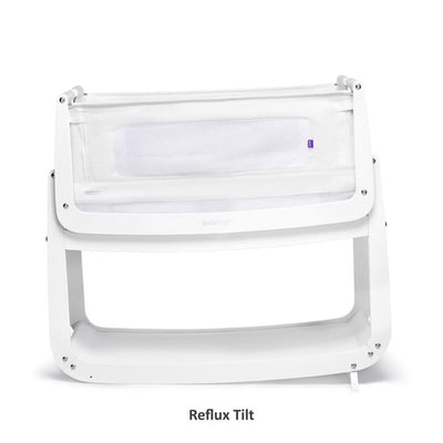 Bambinista-SNUZ-Furniture-SnuzPod⁴ Bedside Crib - White