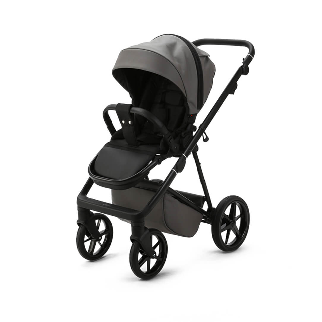 MEE-GO Milano Evo 3in1 Bundle Plus Base - Luxe - Slate Grey