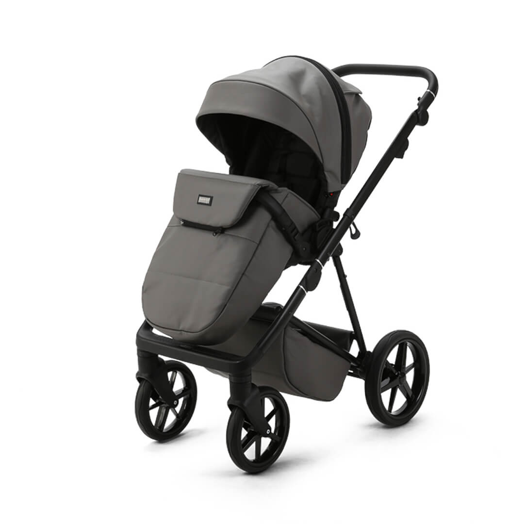 MEE-GO Milano Evo 3in1 Bundle Plus Base - Luxe - Slate Grey