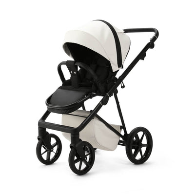 MEE-GO Milano Evo 3in1 Bundle Plus Base - Luxe - Pearl White