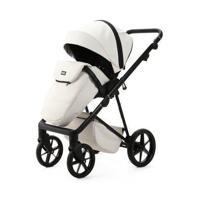 MEE-GO Milano Evo 3in1 Bundle Plus Base - Luxe - Pearl White