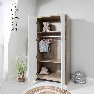 TUTTI BAMBINI Modena Wardrobe - White/Oak