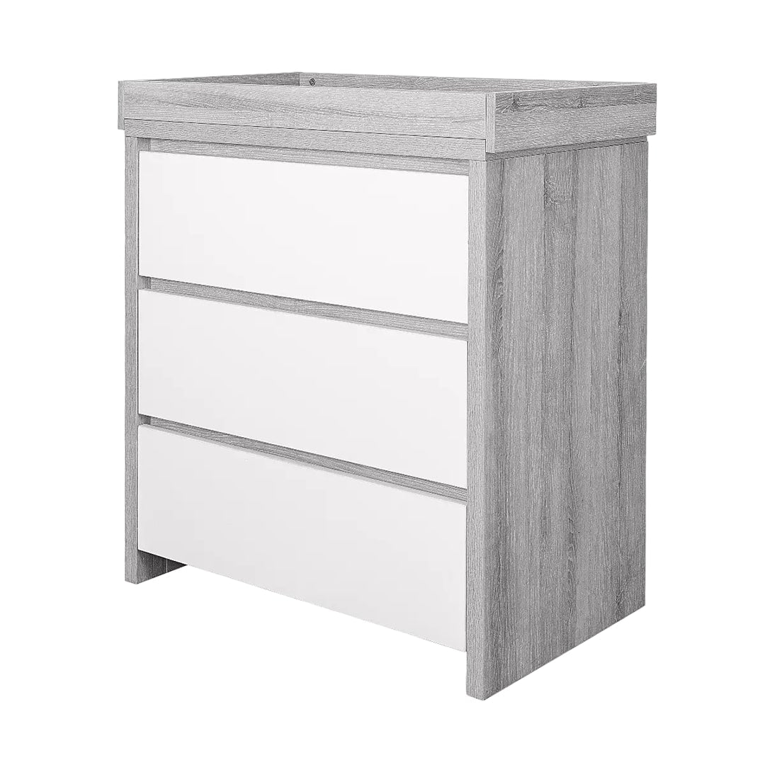 TUTTI BAMBINI Modena Changing Unit - Grey Ash/White