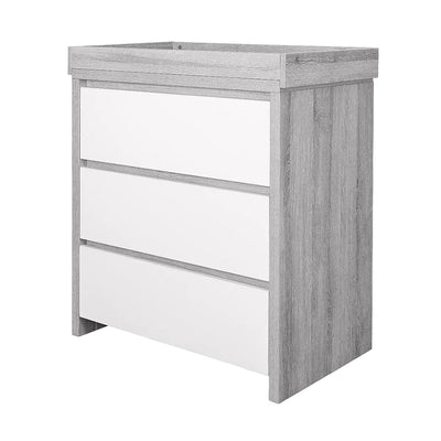 TUTTI BAMBINI Modena Changing Unit - Grey Ash/White