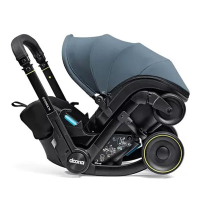 DOONA X Infant Car Seat - Ocean Blue & Free Essentials Bag - Gold