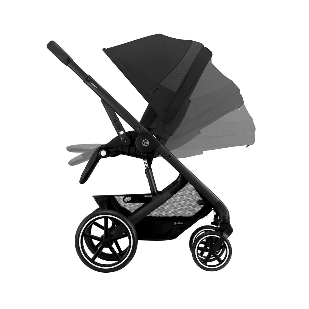 CYBEX Balios S Lux Stroller - Moon Black (2023 New Generation)