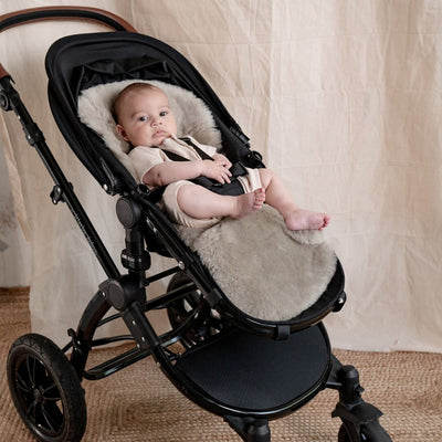 Bambinista - BAA BABY - Travel - BAA BABY Sheepskin Buggy Style Liner - Latte Shorn Hair