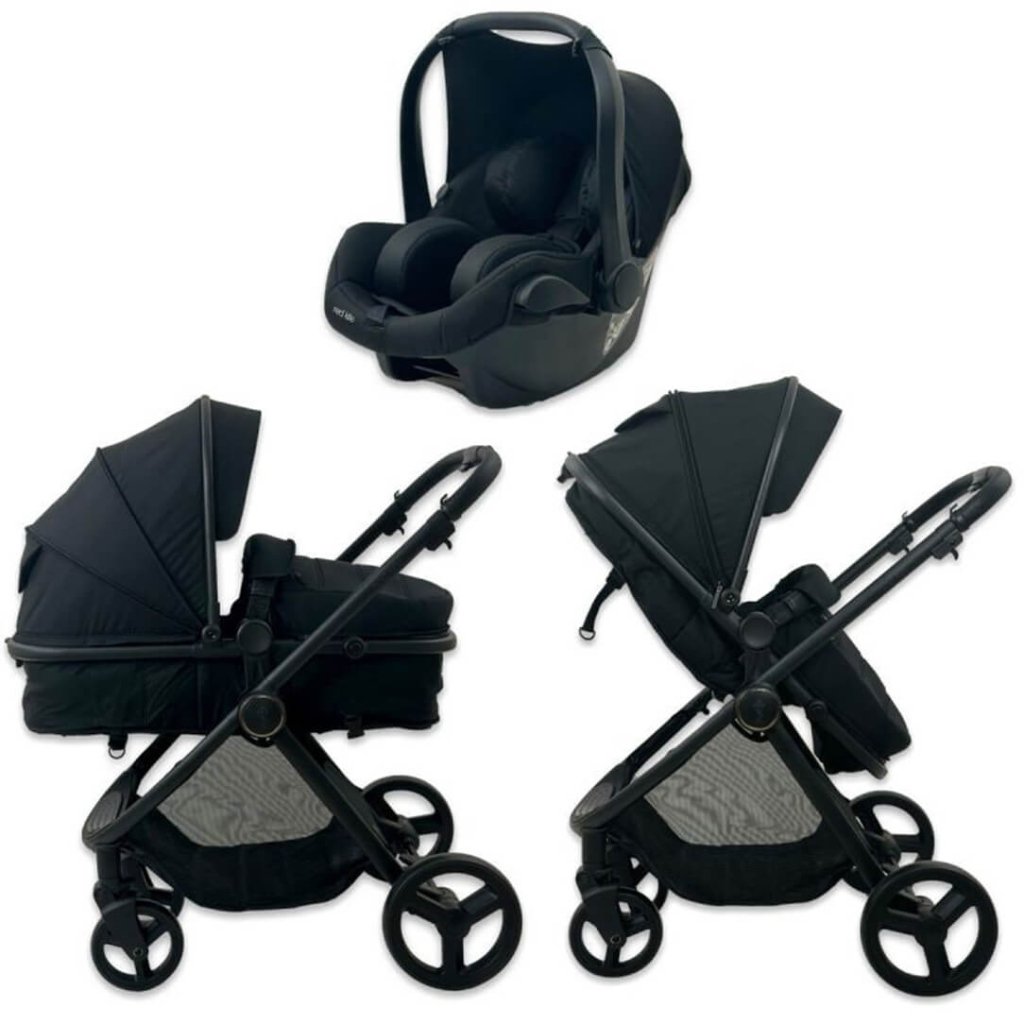 Bambinista - BAMBINISTA - Travel - EX DISPLAY RedKite Push Me Pulser Travel System - Black