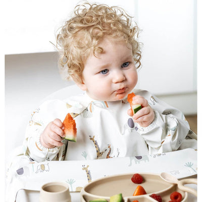 Bambinista - BIBADO - Tableware - Bibado Complete Silicone Weaning Box Set - Serengeti Spaghetti - Neutral
