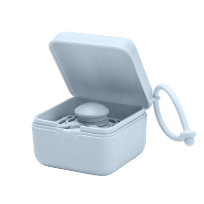 Bambinista - BIBS - Accessories - BIBS Pacifier Box - Baby Blue
