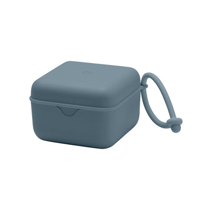 Bambinista-BIBS-Accessories-BIBS Pacifier Box - Petrol