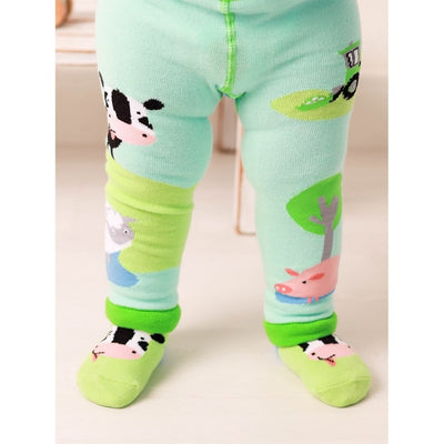 Bambinista - BLADE & ROSE - Bottoms - BLADE & ROSE Bailey the Cow Design Leggings