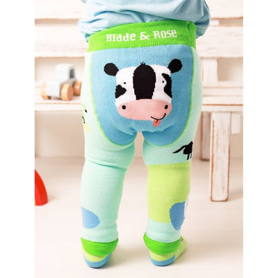 Bambinista - BLADE & ROSE - Bottoms - BLADE & ROSE Bailey the Cow Design Leggings