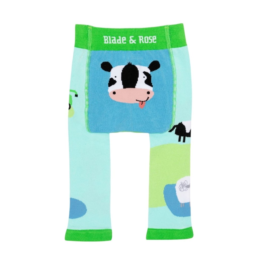 Bambinista - BLADE & ROSE - Bottoms - BLADE & ROSE Bailey the Cow Design Leggings
