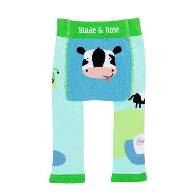 Bambinista - BLADE & ROSE - Bottoms - BLADE & ROSE Bailey the Cow Design Leggings