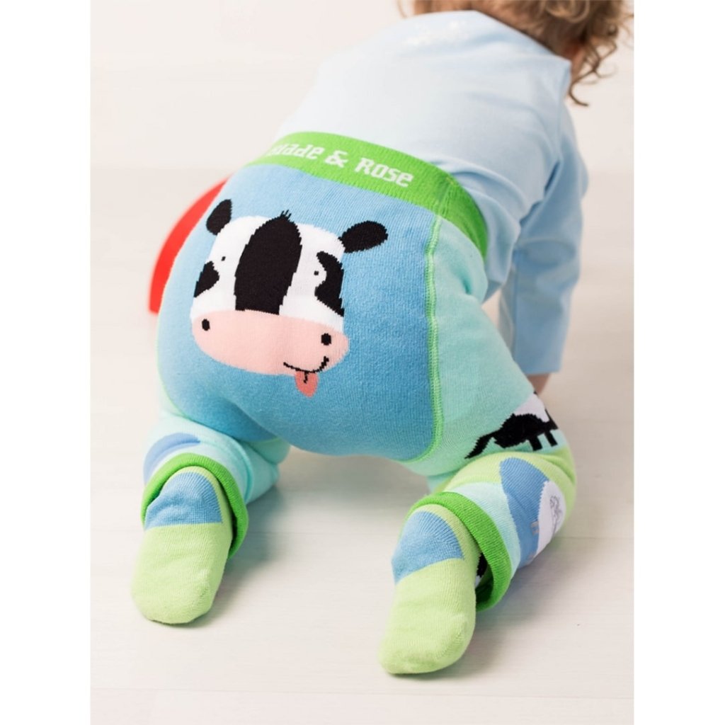 Bambinista - BLADE & ROSE - Bottoms - BLADE & ROSE Bailey the Cow Design Leggings