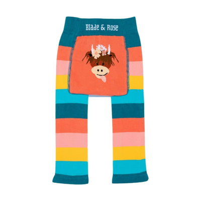 Bambinista - BLADE & ROSE - Bottoms - BLADE & ROSE Bonnie Highland Cow Design Leggings
