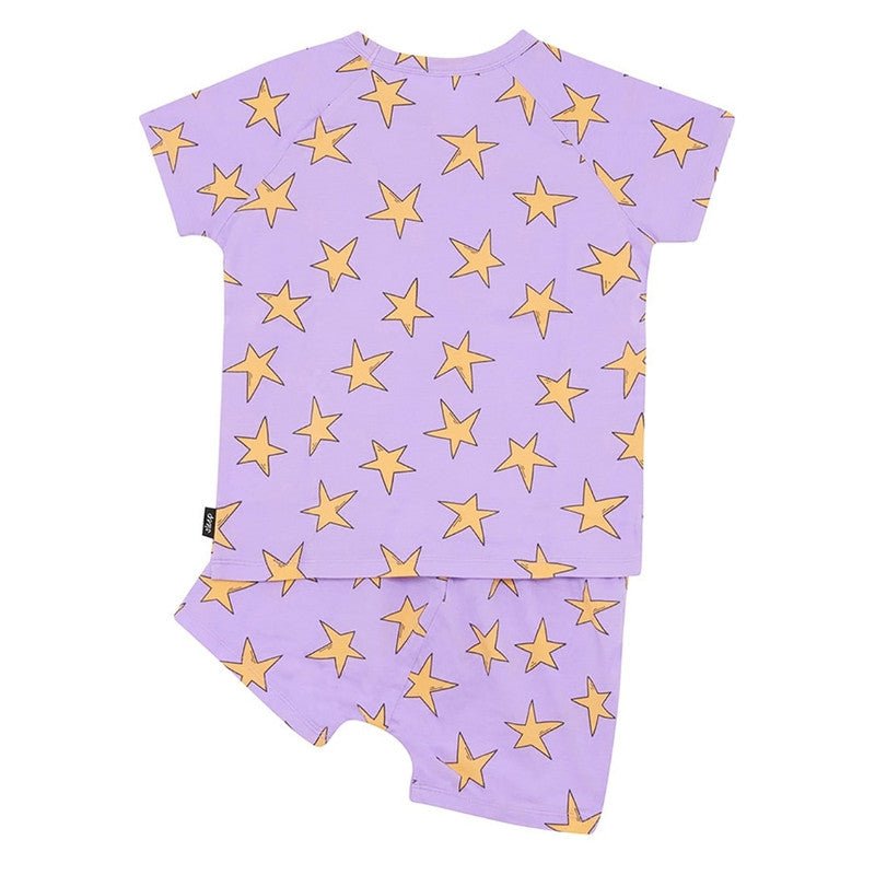 BONDS Kids Tee Short Sleep Set Starlight Lilac