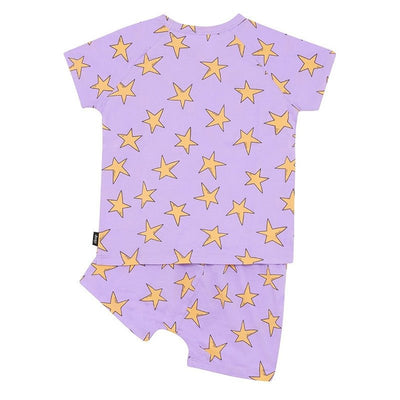 Bambinista - BONDS - Pajamas - BONDS Kids Tee Short Sleep Set - Starlight Lilac