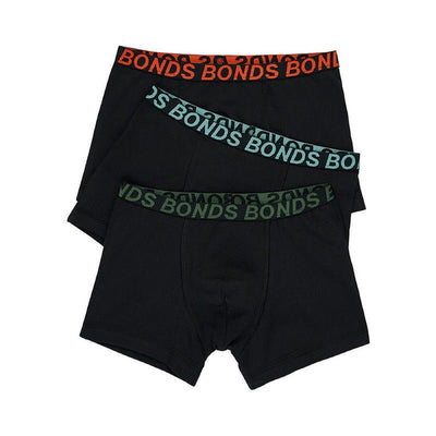 Bambinista-BONDS-Bottoms-BONDS Kids Underwear Boys Trunk Sport 3 Pack - Multi