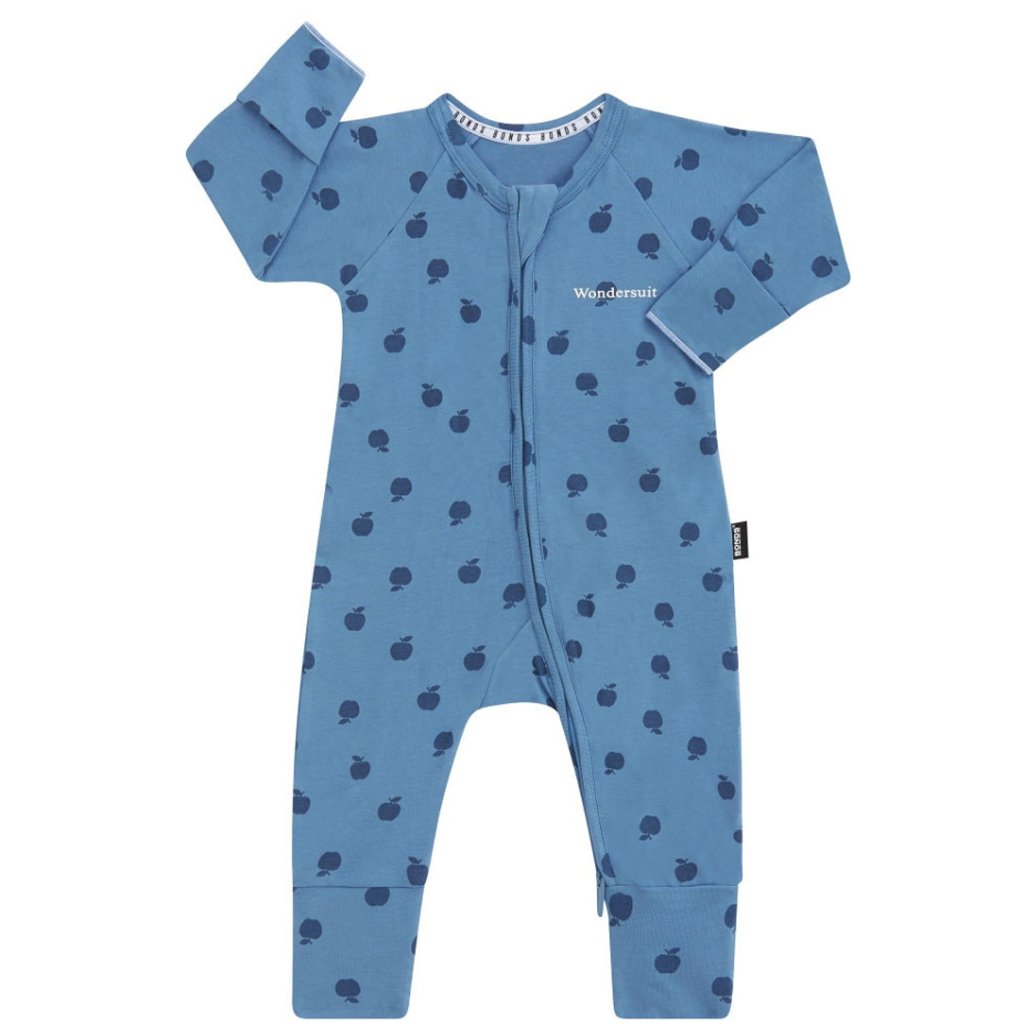 Bambinista - BONDS - BONDS Newbies Organic Cotton Zippy - Little Apple