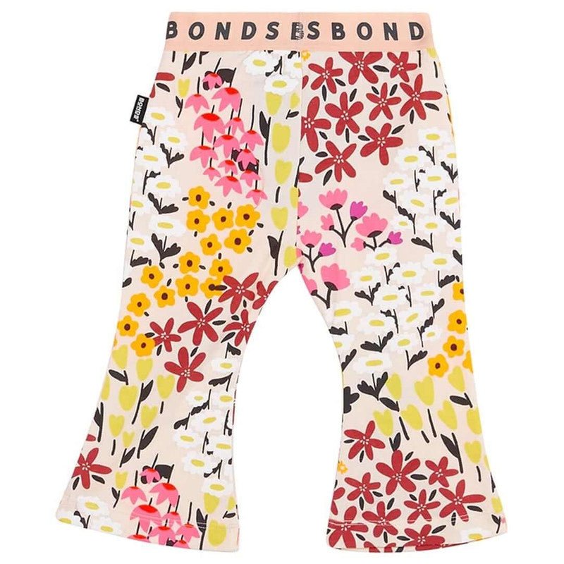 Bambinista-BONDS-Bottoms-BONDS Roomies Flare Baby Leggings - Can I Posy A Question