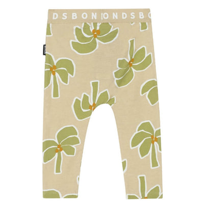 Bambinista-BONDS-Bottoms-BONDS Stretchies Baby Leggings - Breezy Palm Green