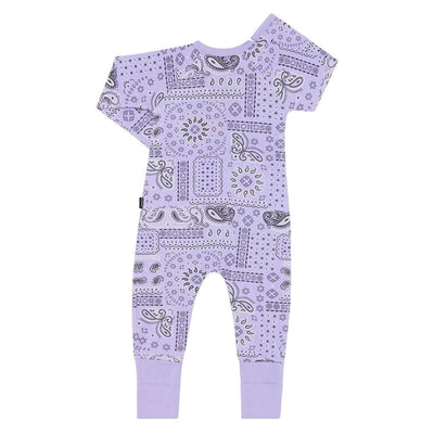 Bambinista - BONDS - Rompers - BONDS Zip Wondersuit - Paisley Paradise Lilac