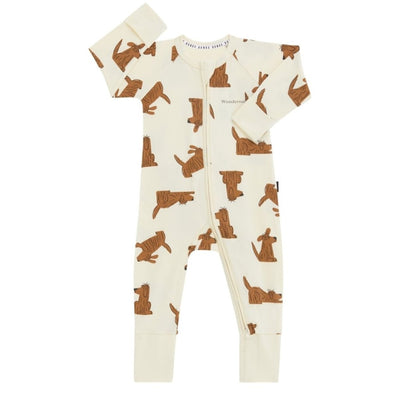 Bambinista - BONDS - Rompers - BONDS Zip Wondersuit - Run Free Ralph Vanilla