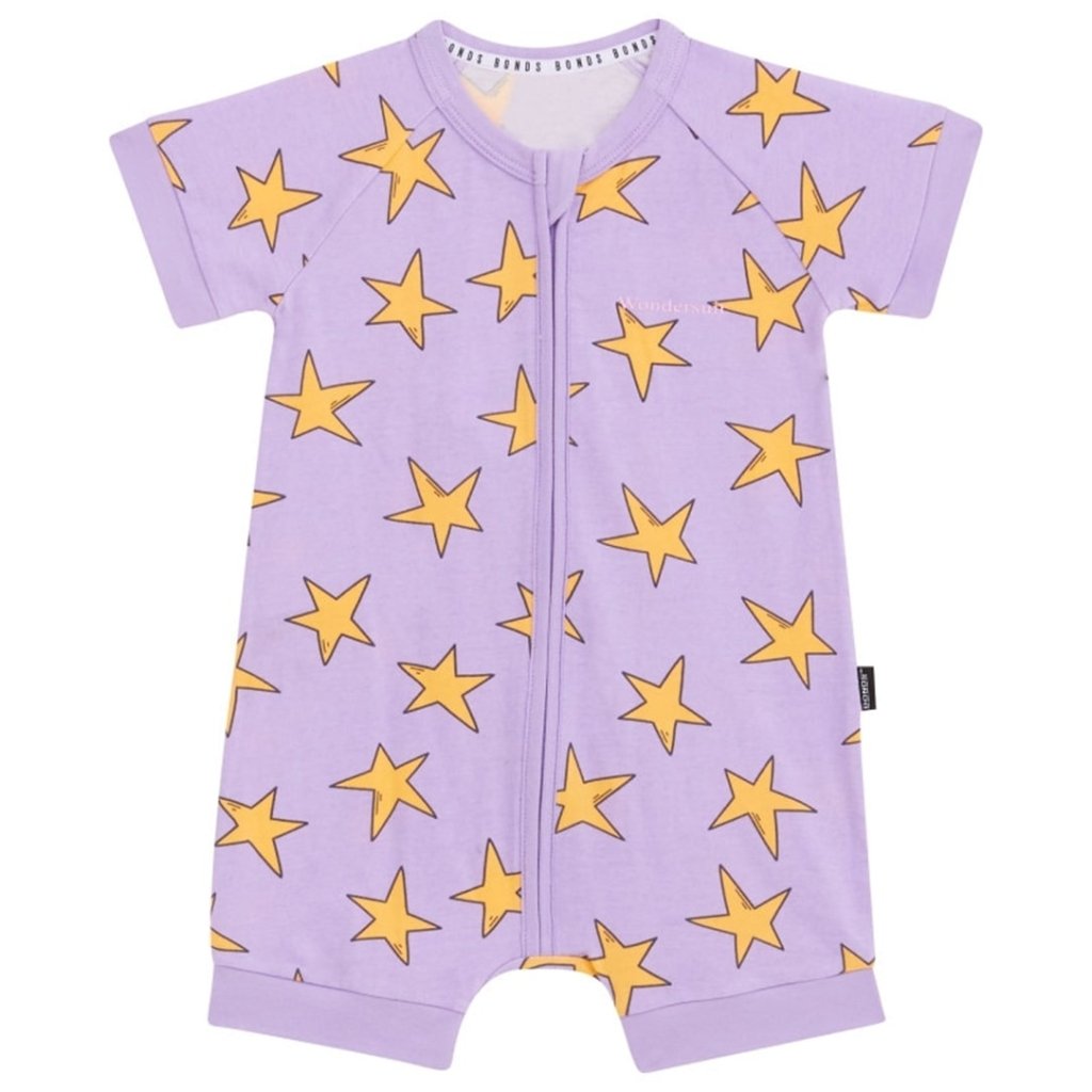 Bambinista - BONDS - Rompers - BONDS Zip Wondersuit Shorty Romper - Starlight
