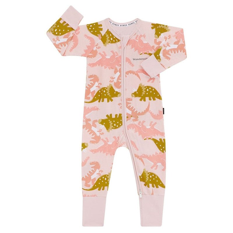 Newborn Sleepers Girl Bonds Baby Value Zip Wondersuit Pink BIG