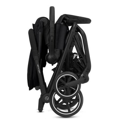 EX-DISPLAY CYBEX Eezy S Twist+2 Compact Travel Pushchair With Black Frame - Deep Black